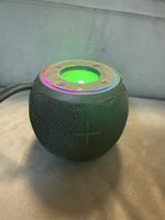 Bluetooth Lautsprecher schwarz mit LED Licht gebraucht