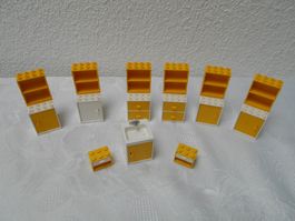 Lego Möbel , ungereinigt  ( Set 352 )
