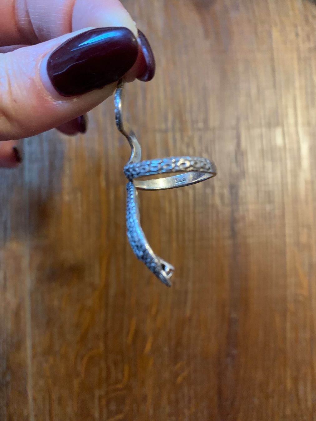 Ringe: Anello serpente in argento 925 – Gebraucht aus Gorduno von nic_8jd2 1