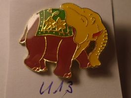 1 Süsser Elefanten Pin (U13)