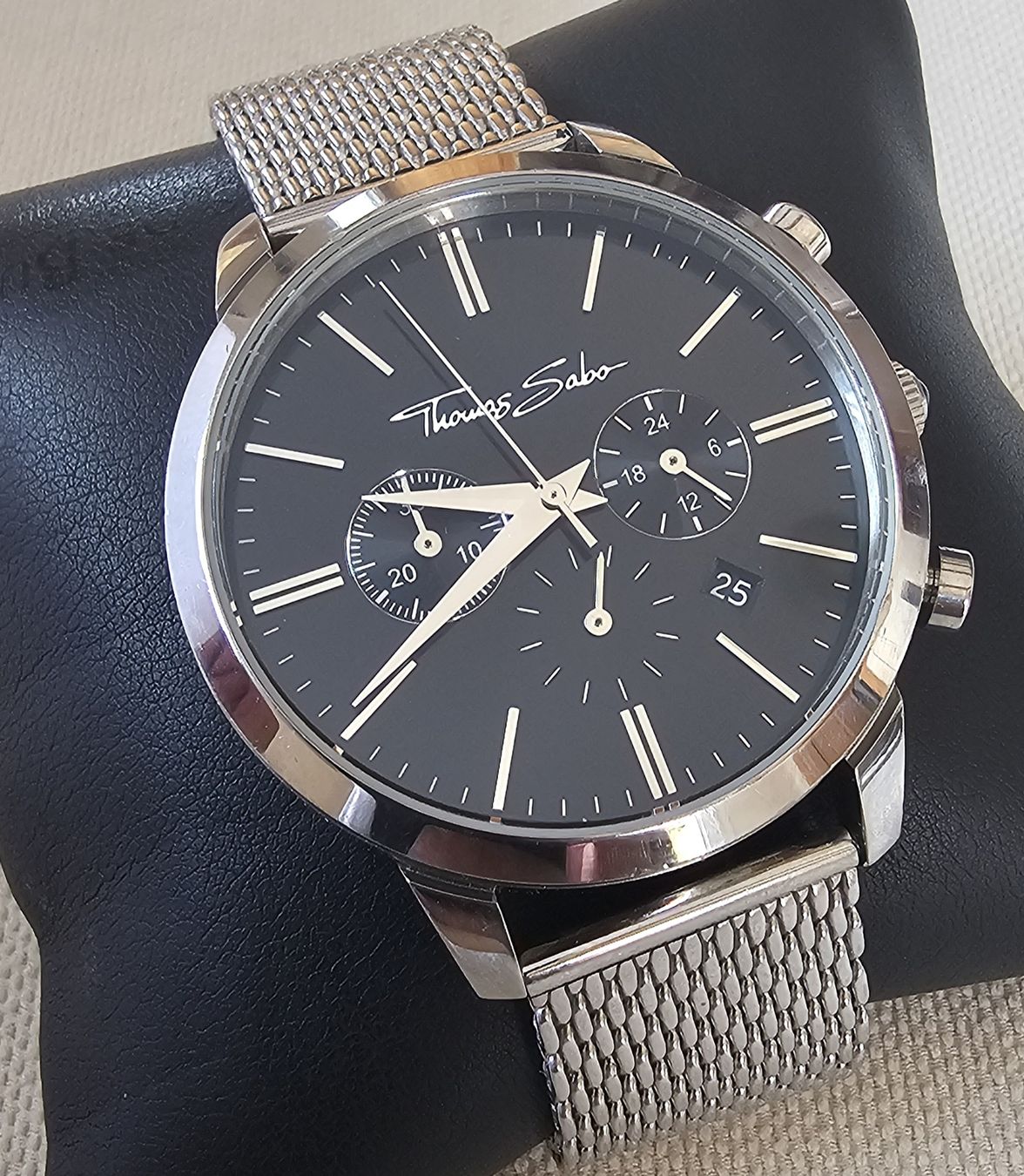Thomas Sabo Orologi: Thomas Sabo Chronograph Elegante Herrenuhr 45.5mm  – Usato da Speicher venduto da Lemore