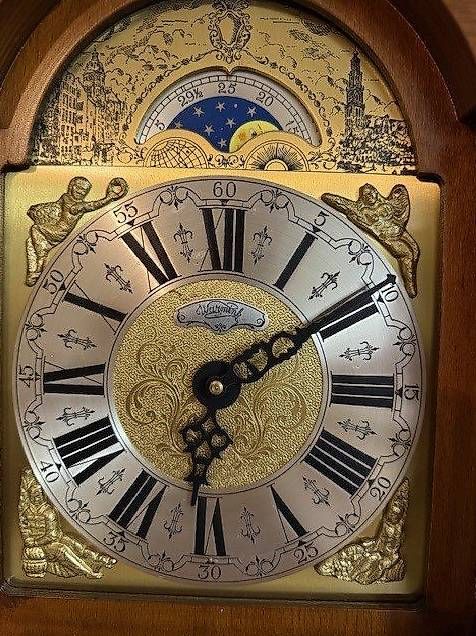 Pendules & Horloges murales: Warmink Standuhr mit Mondphasen – D'occasion à Mauren par Jouelle1724 1