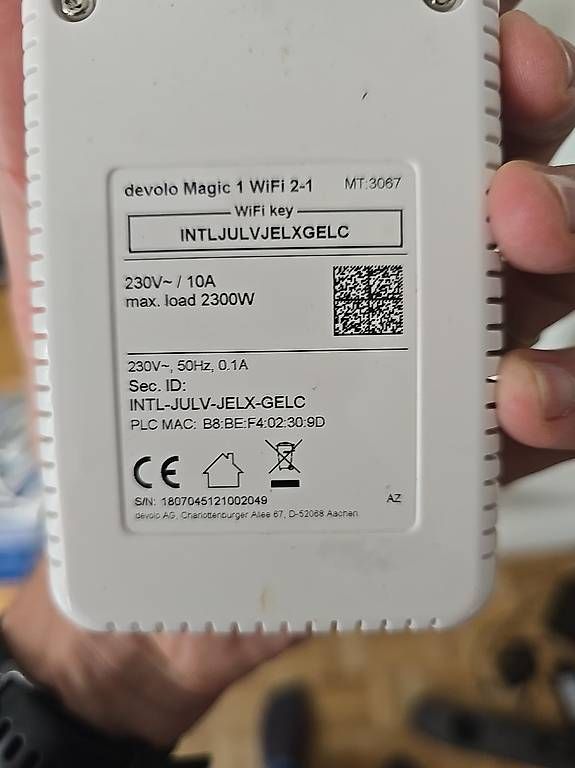 Unità & Adattatore: devolo Magic 1 WiFi 2-1 Powerline + 5m Cat.6 Kabel – Usato da Küsnacht ZH venduto da Maltesers_Swiss 1