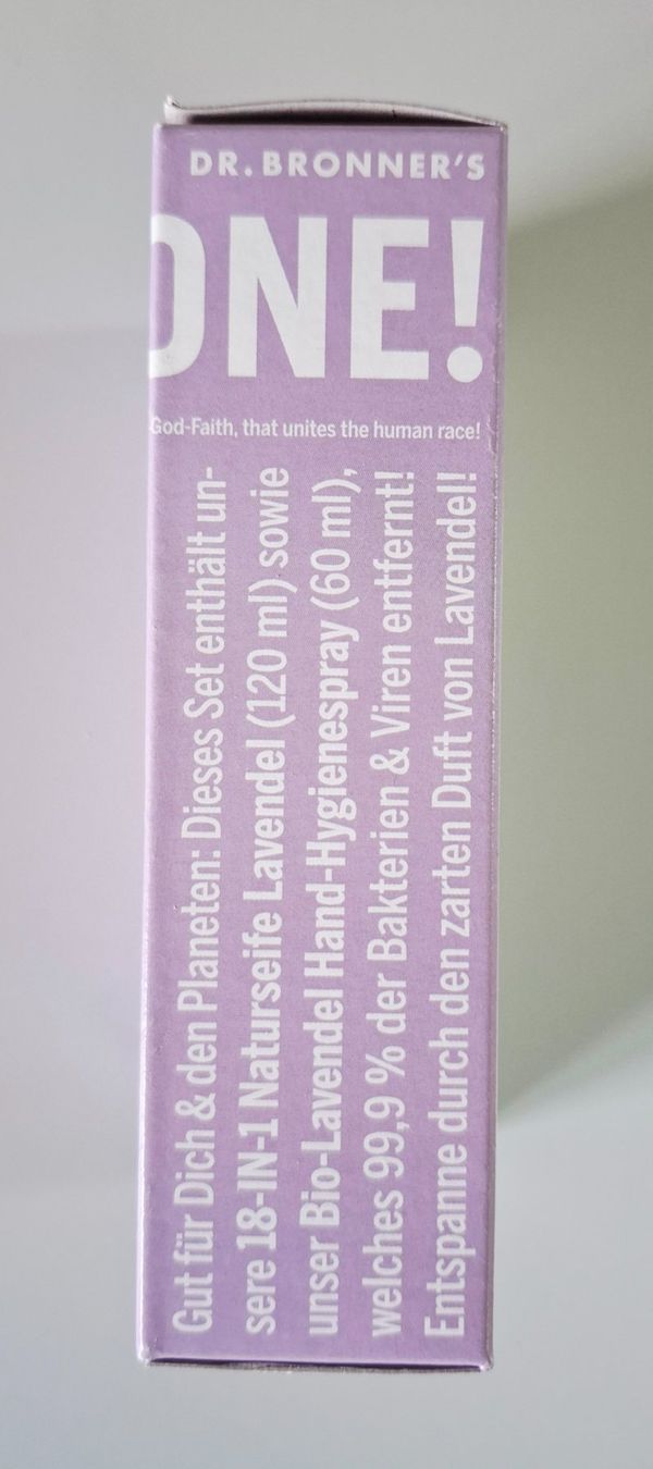 Doccia: Dr. Bronner's Lavendel Care Set – Nuovo e nell'imballaggio originale da Wangs venduto da Soda_95 3