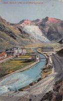 Gletsch, Rhônegletscher, gelaufen 1920