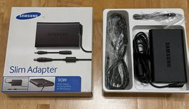 Original Samsung Slim 90W Laptopnetzteil mit Zubehör