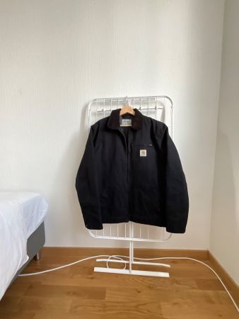 Carhartt Mens Work Detroit Jacket Black Size M
