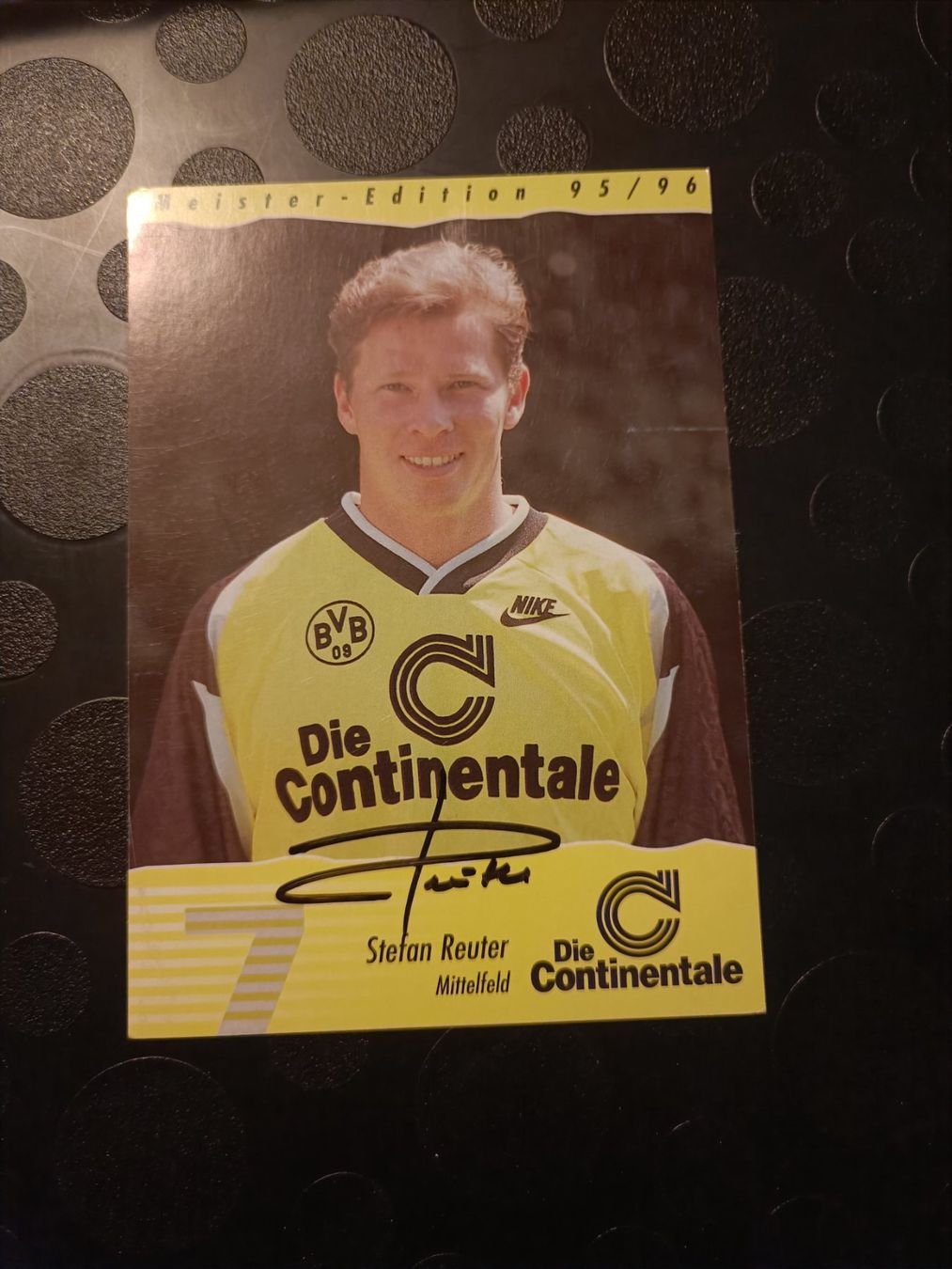 Autogramme: Stefan Reuter - BVB 95/96- Borussia Dortmund – Gebraucht aus Menziken von Artographs