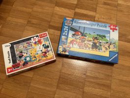 Ravensburger Puzzle 2x24 Teilig & Memory Spiel