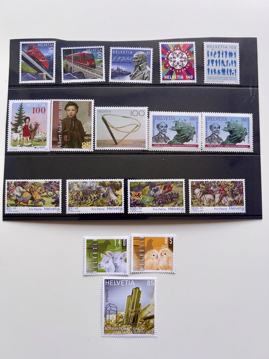 Tutti i francobolli: Frankatur postfrisch CHF 100.- – Nuovo (secondo la descrizione) da Glattbrugg venduto da Artos67 3