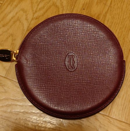 Élégant porte-monnaie prestige Cartier - Parfait état