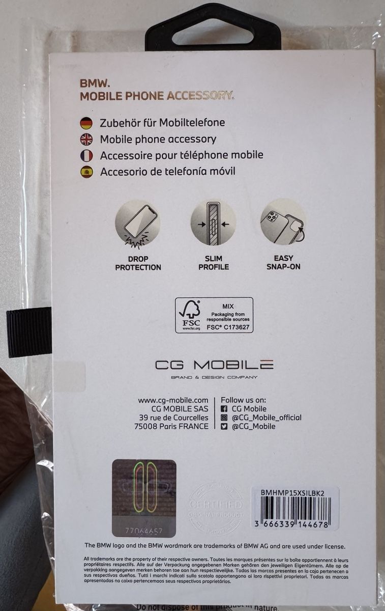 BMW Covers & Schutzfolien: BMW IPhone 15 Pro Max Magsafe Case – Neu und originalverpackt aus Wangs von Marisa.G 2