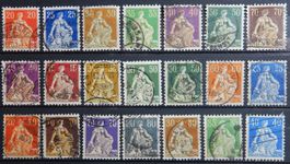 Schweiz Lot mit alten Werten III