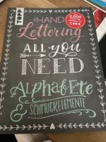 Buch und Übungsheft - Hand Lettering - all you need