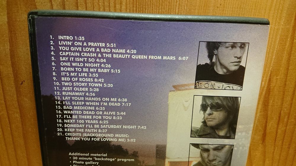 BON JOVI the Crush Tour auf DVD (Gebraucht) in Wilderswil für CHF 2 9