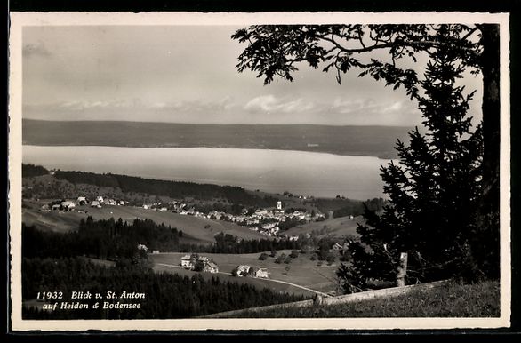 Cartes postales: Heiden, Blick v. St. Anton auf Heiden, B – D'occasion à Berlin par bartko-reher