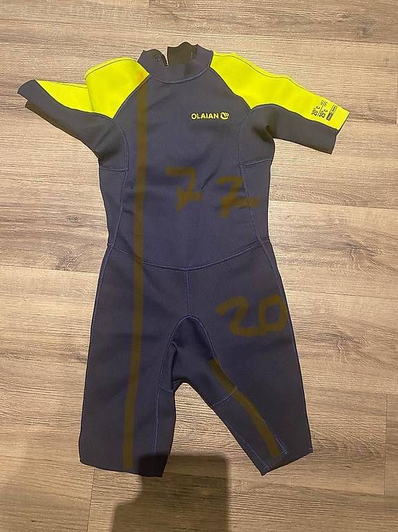 Anzüge: Neoprenanzug dunkelblau/lemongreen 77 cm lang – Gebraucht aus Lugnorre von terowa26 2