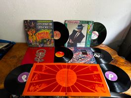 Vinyl LP Sammlung — Deep Purple (2LP), Toto, Elton John, The
