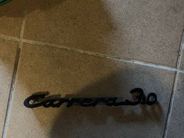 Original Porsche Carrera 3.0 Schriftzug