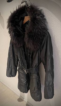 Schöne neuwertige David Moore Daunenjacke, Grösse 38
