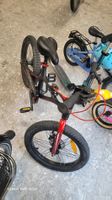 Space Shuttle Childrens Bicycle Black Red Used