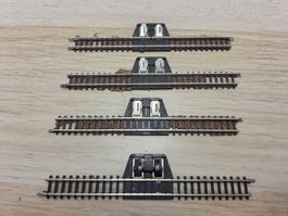 Märklin 4 x 8590 Schaltgleis Z (3)