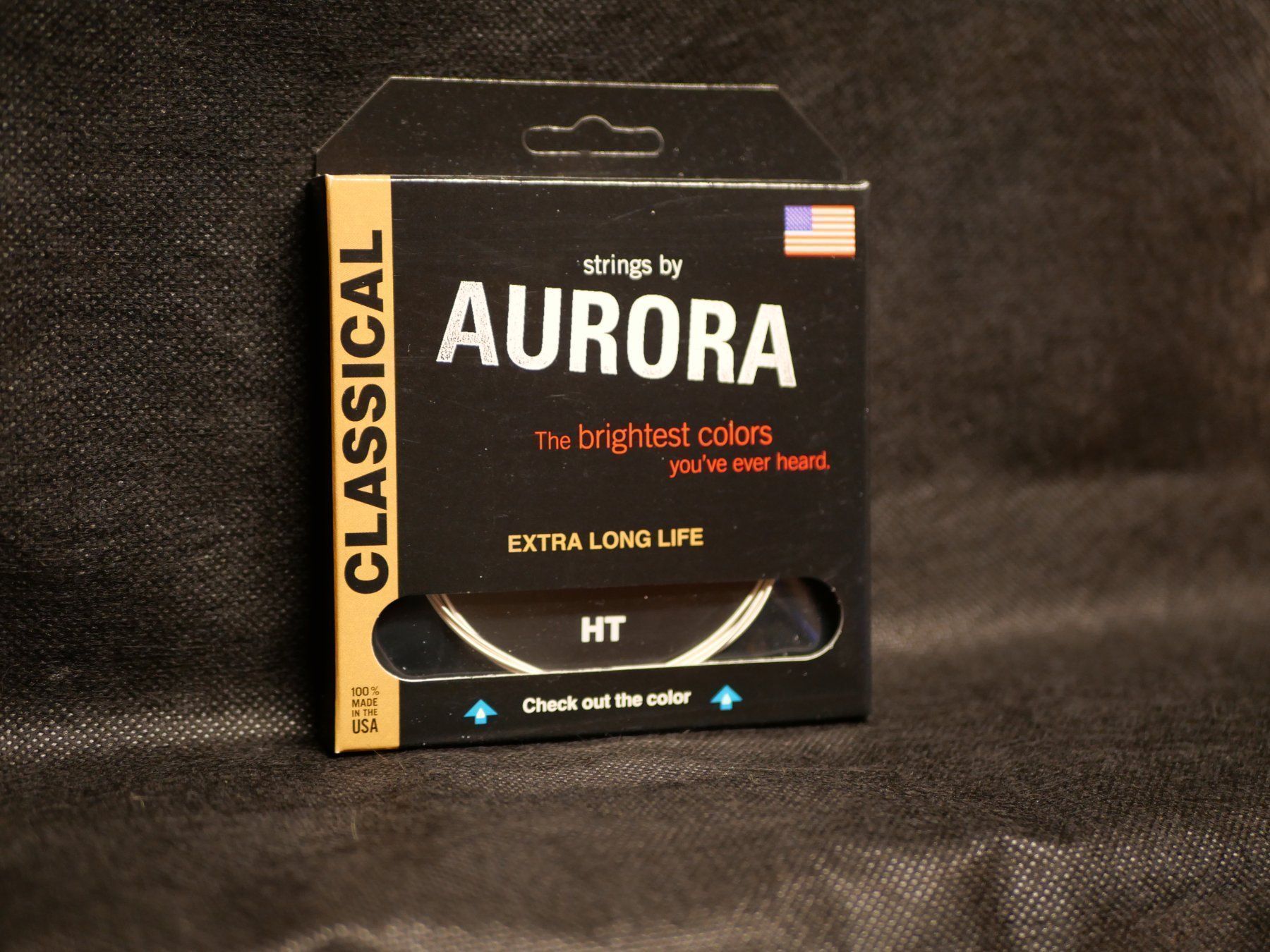 Strumenti musicali: Aurora Premium Classical Guitar Strings HT - Silber – Nuovo e nell'imballaggio originale da Grimisuat venduto da Valmonmusic