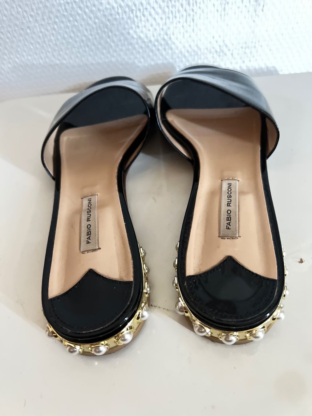 Scarpe da donna: Fabio Rusconi Lederlack mit Perlenabsatz  Gr.38;5 – Usato da Zürich venduto da ost_5sdl 3