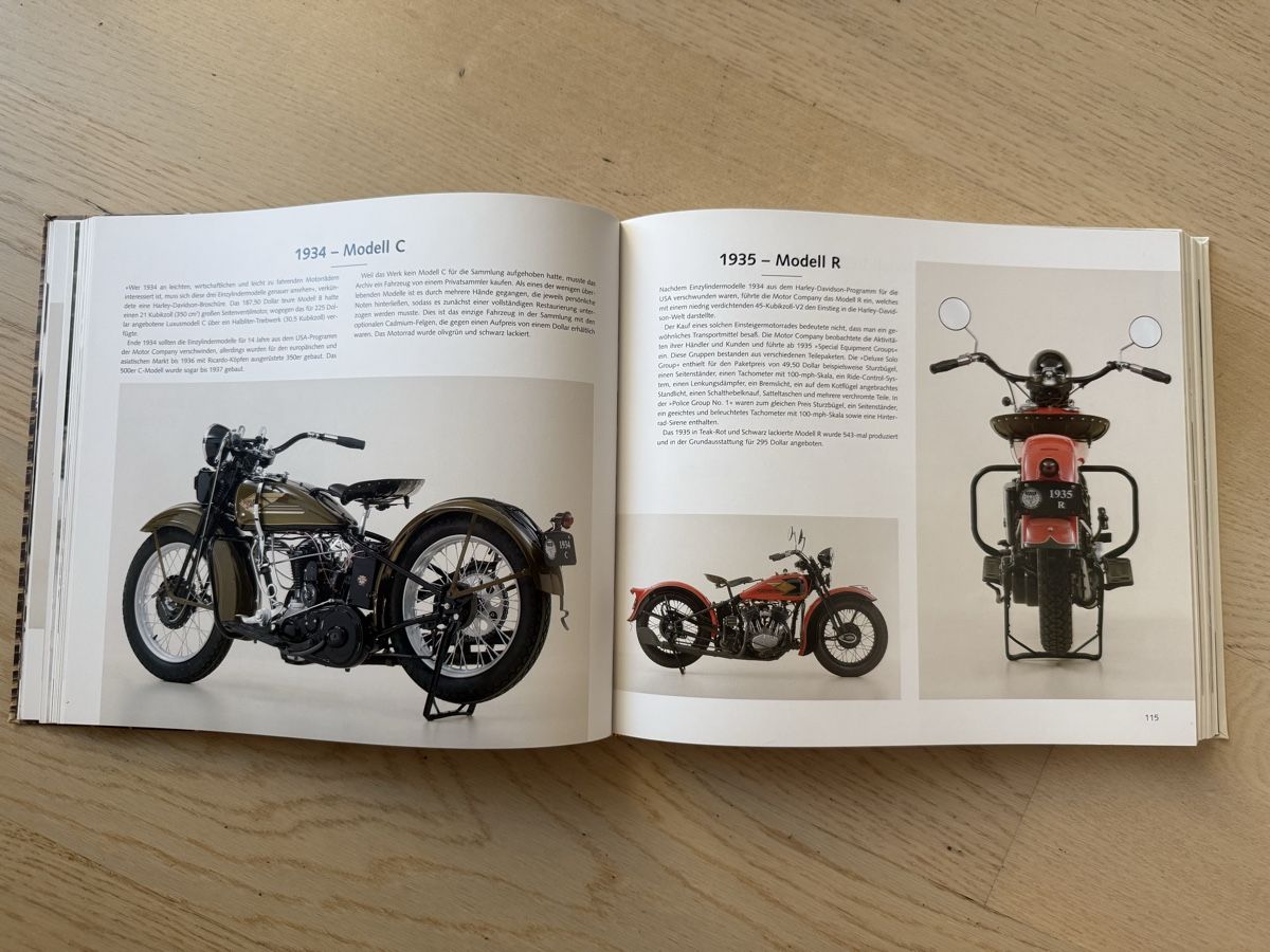 Libri: Harley-Davidson Archiv Kollektion - Motorrad Buch – Usato da Buch am Irchel venduto da Sweetharth 4