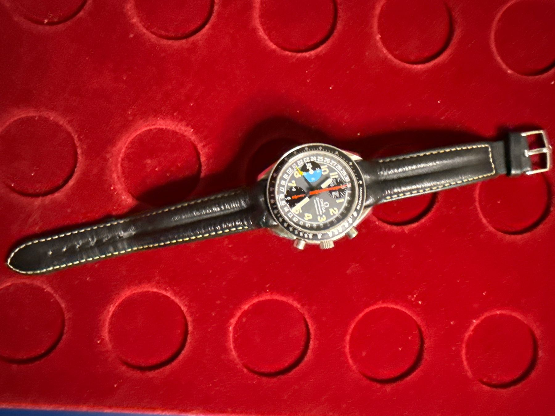 Omega Orologi: Omega Speedmaster Tripeldate 39 mm – Usato da Pfeffingen venduto da Allhandelklgwatches 3