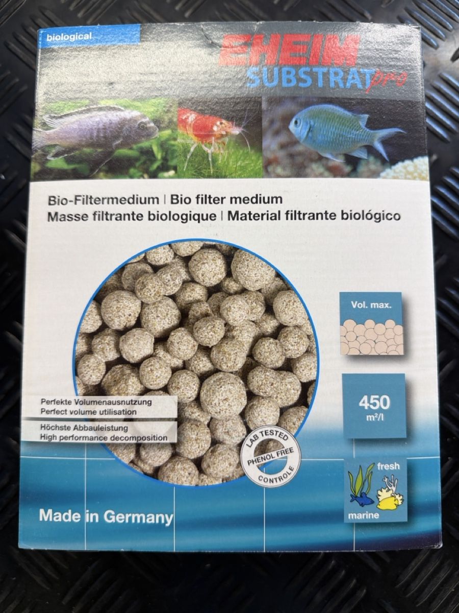 Eheim Filter: EHEIM SUBSTRAT PRO Bio-Filtermedium 1440g Neu – Neu und originalverpackt aus Oetwil an der Limmat von Switz-3D