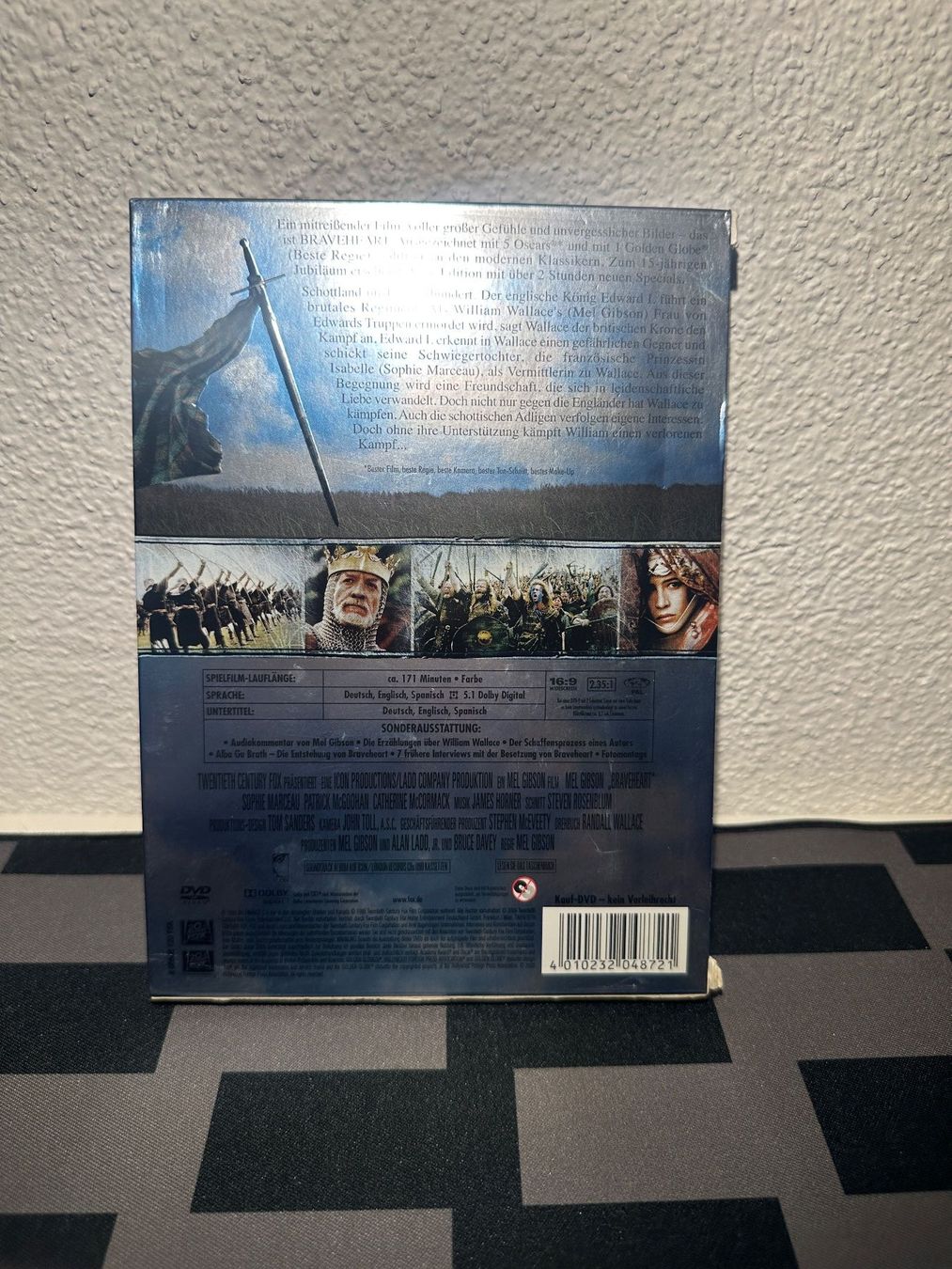 Tutti i DVDs: DVD Braveheart Jubiläum Edition – Usato da Kappel SO venduto da MyFunBox 1