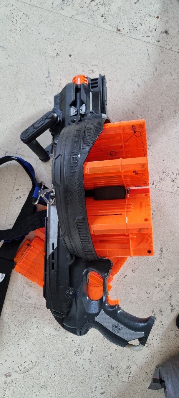 Nerf Spielzeuge: Nerf Hail Fire, defekt – Defekt aus Bülach von Nilpferd02