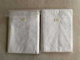 2x neue Sets Bettbezüge 140x200cm Kissen 80x80