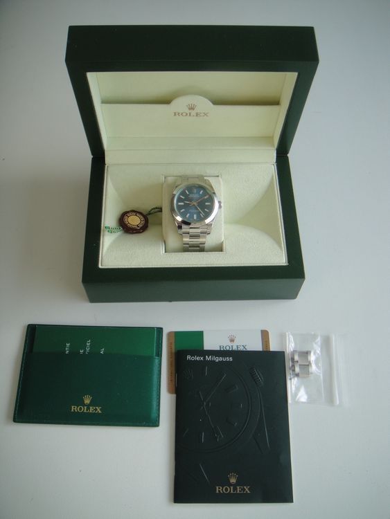 Rolex Orologi: Rolex / Milgauss / Blue Dial – Usato da Biberist venduto da keine-ursache 3