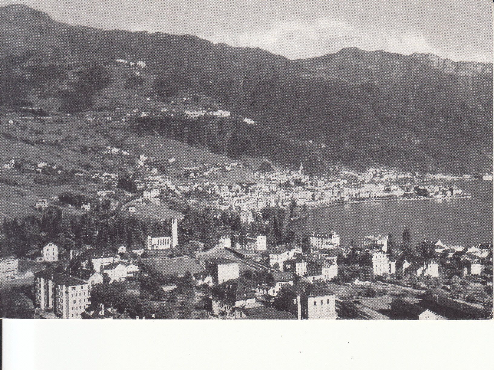 Cartoline postali: Motreux 1957 – Usato da Bürglen TG venduto da StampGraf