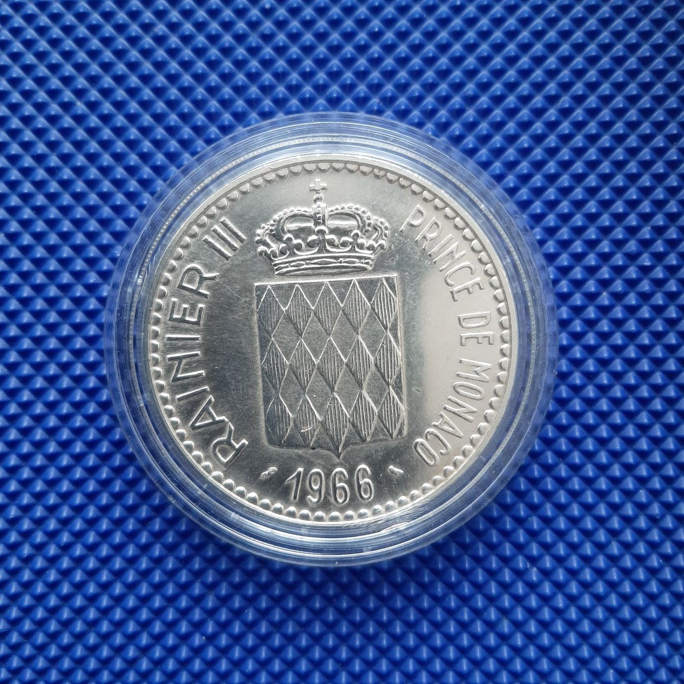 Alle Münzen: 10 Francs Monaco 1966 – Gebraucht aus Carouge GE von cecob0909