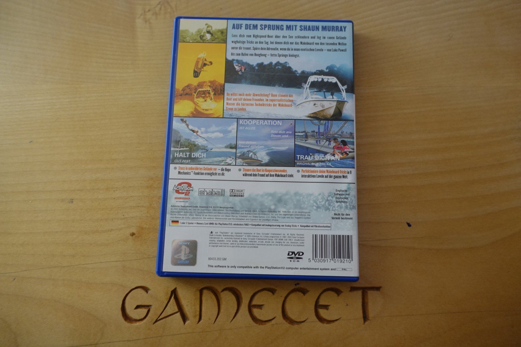 Sony Spiele: Wakeboarding Unleashed Featuring Shaun Murray – Gebraucht aus Steinach von Gamecet 2