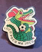 R219 - Pin Fussball Krokodil Loco Poco ma Joco