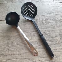 🐸 SUPPENKELLE & ABSEIHER / SCHAUMKELLE / FRITTIERLÖFFEL