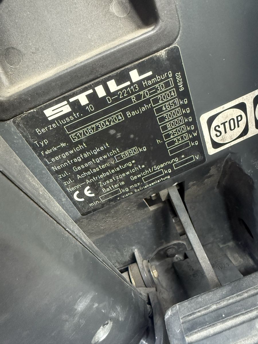 Gabelstapler & Hubwagen: Still R70-30 Gabelstapler  – Gebraucht aus Eichberg von Weder236 8