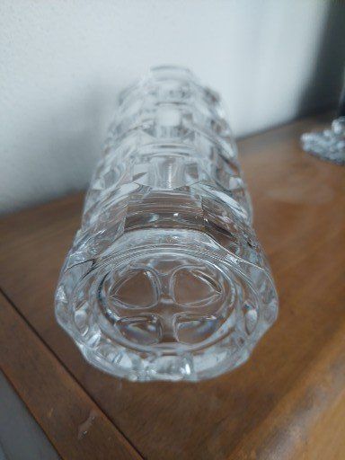 Vasi & Recipienti: Pressglas Vase 60er/70er Jahre – Usato da Hergiswil NW venduto da maiette-23.N 4