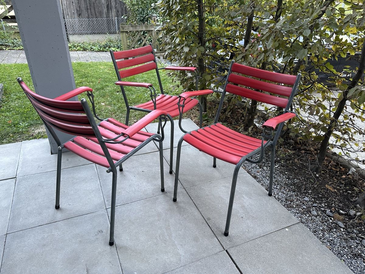 Sedie: 3x Gartenstuhl stapelbar  – Usato da Niederurnen venduto da KEVIN078