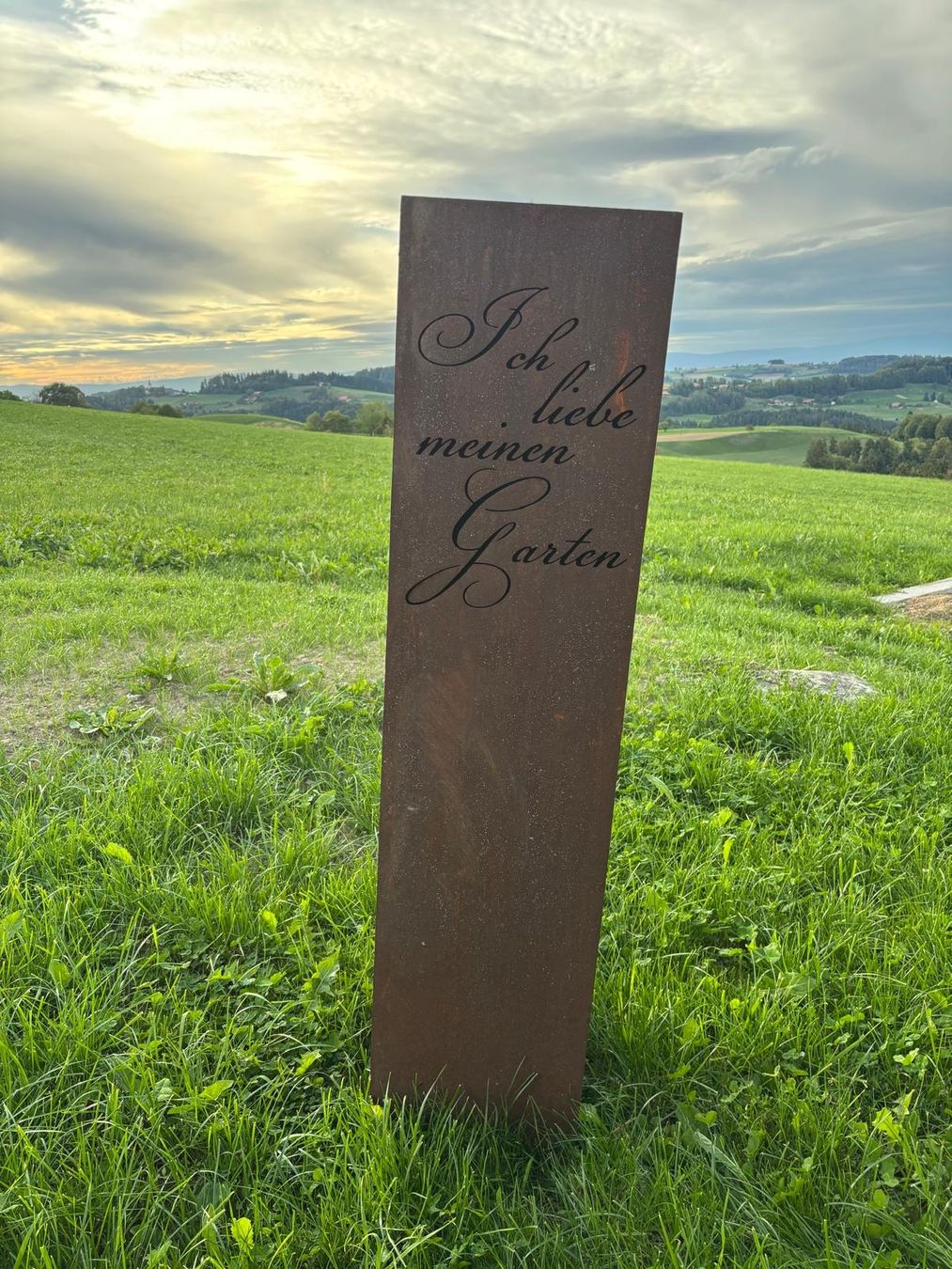 Sculture & Statue: Gartenstele Edelrost  – Usato da Habkern venduto da cha122
