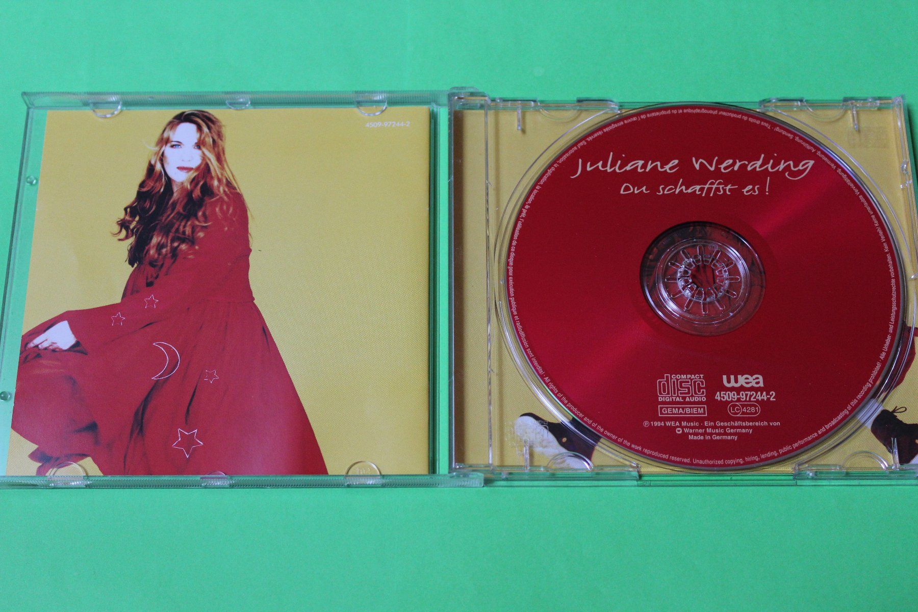 CDs: JULIANE WERDING - DU SCHAFFST ES CD 1994 – Gebraucht aus Tübach von JamesStone 3