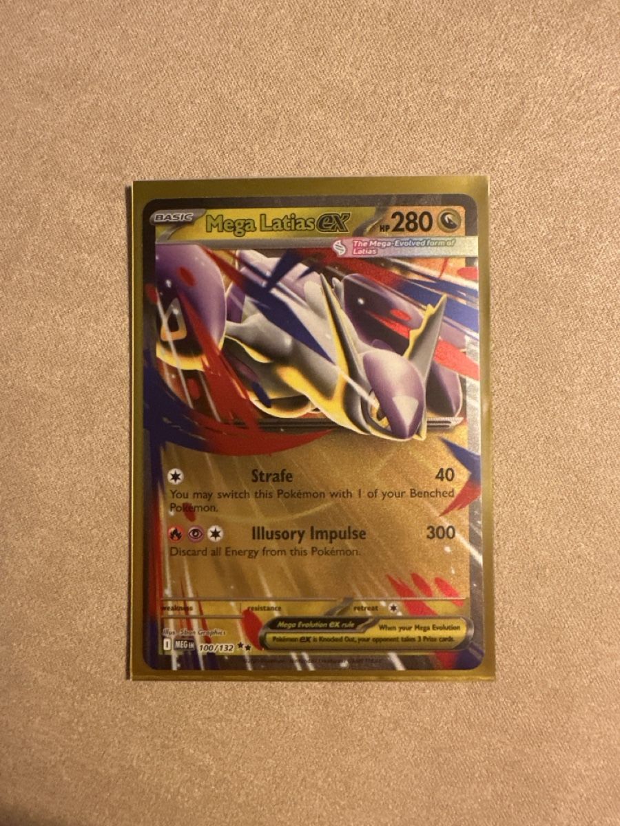 Pokémon Carte collezionabili: Mega Latias ex - Mega Evolution - Double Rare - 100/132 - EN – Nuovo (secondo la descrizione) da Langenthal venduto da _-Kaktus-_
