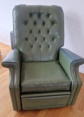 Poltrone: Grüner Vintage-Sessel – Usato da Winterthur venduto da ole_wn7p
