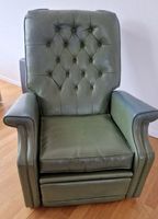 Grüner Vintage-Sessel
