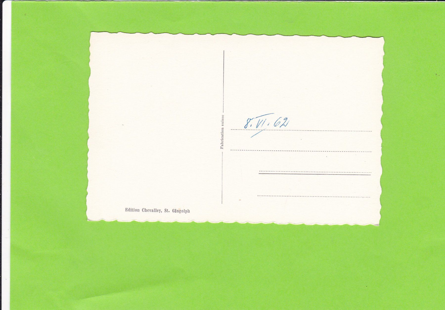 Cartoline postali: St. Gingolph-Le Quai – Usato da St. Peterzell venduto da neckertal 1