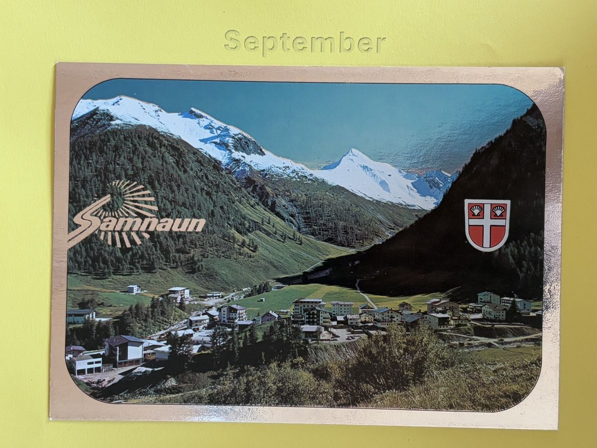Cartoline postali: AK von Samnaun  – Usato da Rümlang venduto da Kartenpost1